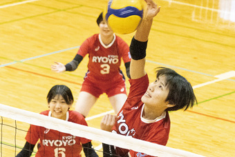 女子バレー部