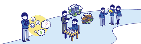 社会を見る視野を広げていく学習プラン